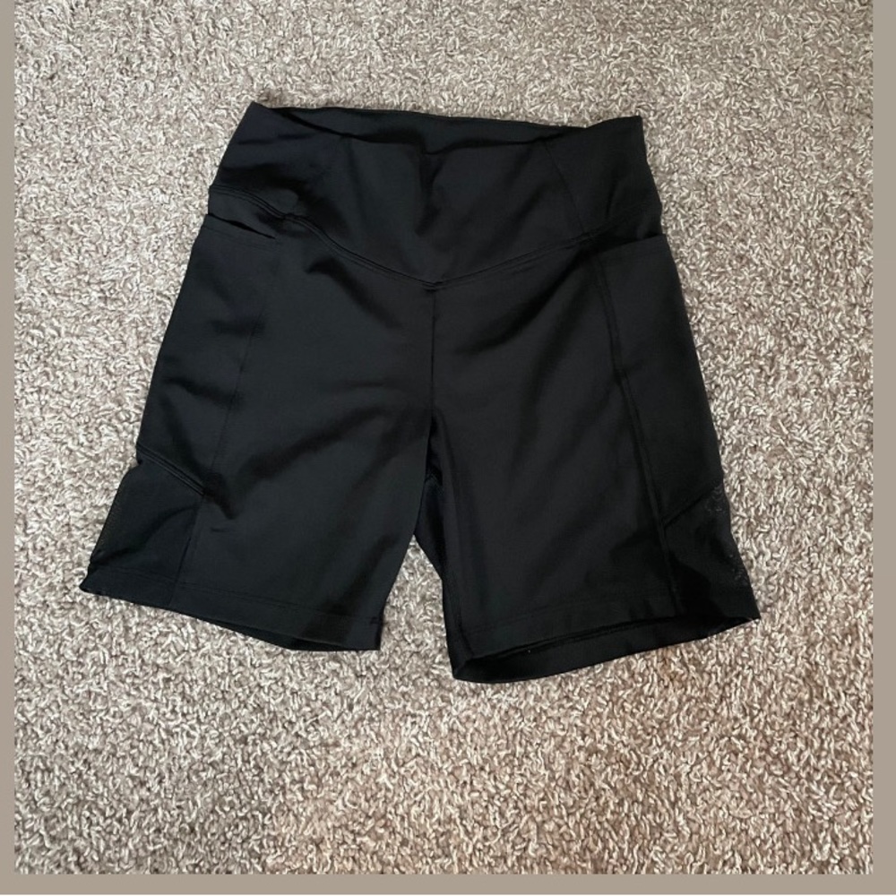 Victoria secret black biker shorts